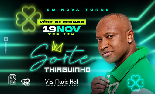 Thiaguinho na Via Music Hall